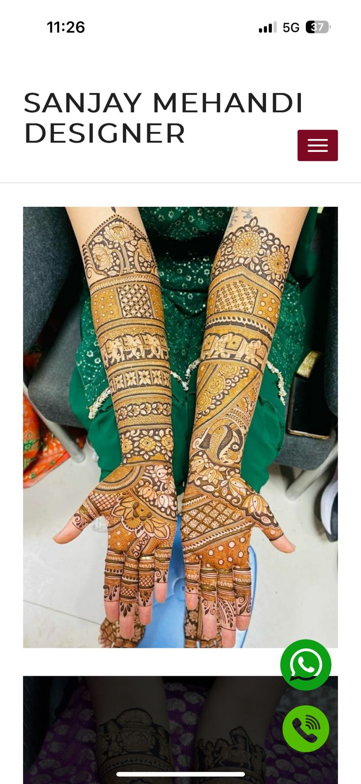 Mehendi design 22