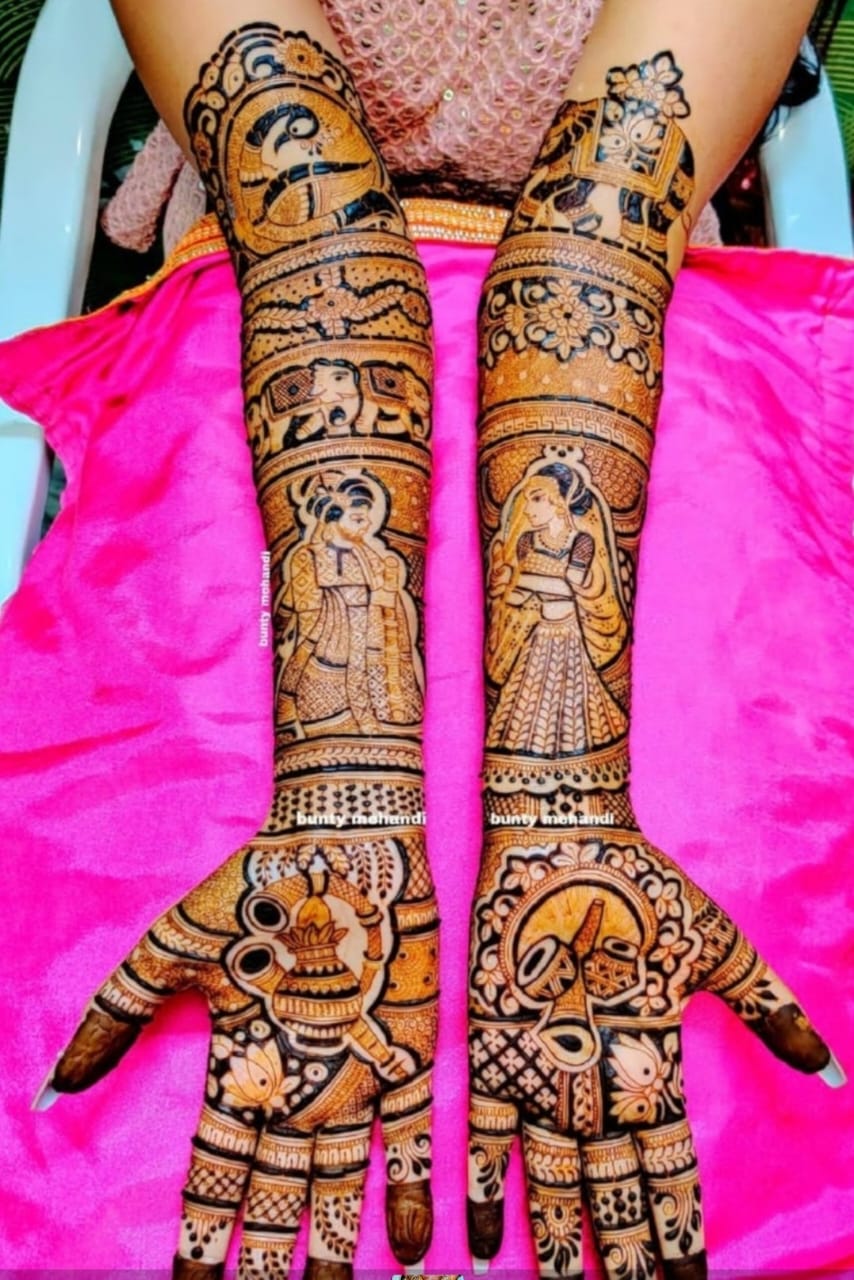 Mehendi design 4